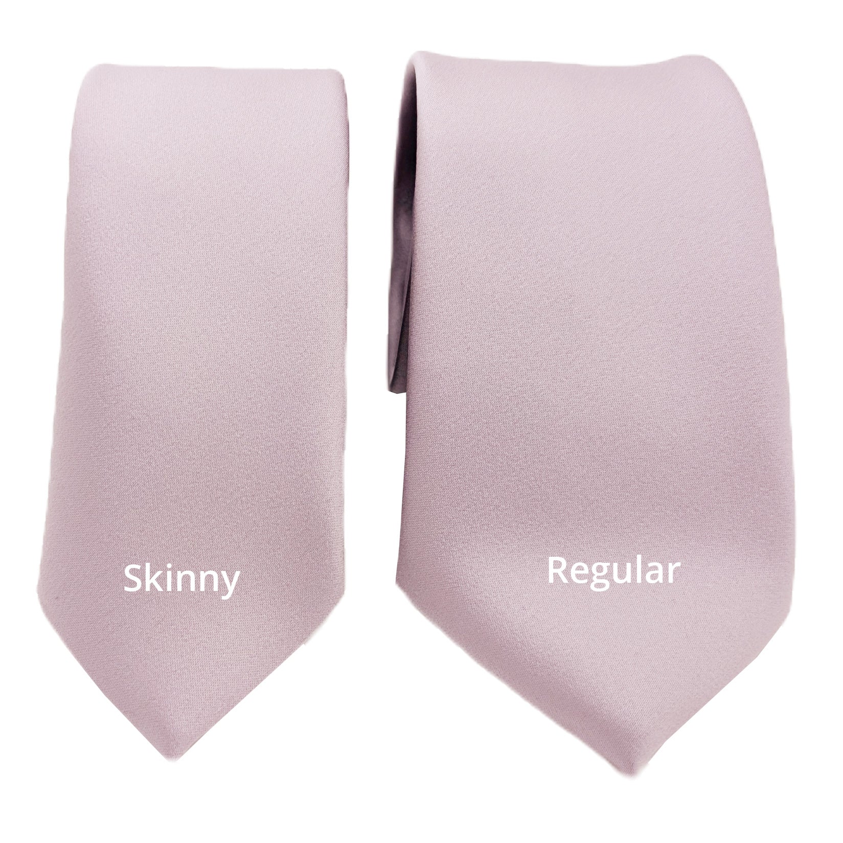 Lavender Fog Wedding Tie - Wedding Tie - Skinny - Add Pocket Square - Save £1.00 - Swagger & Swoon