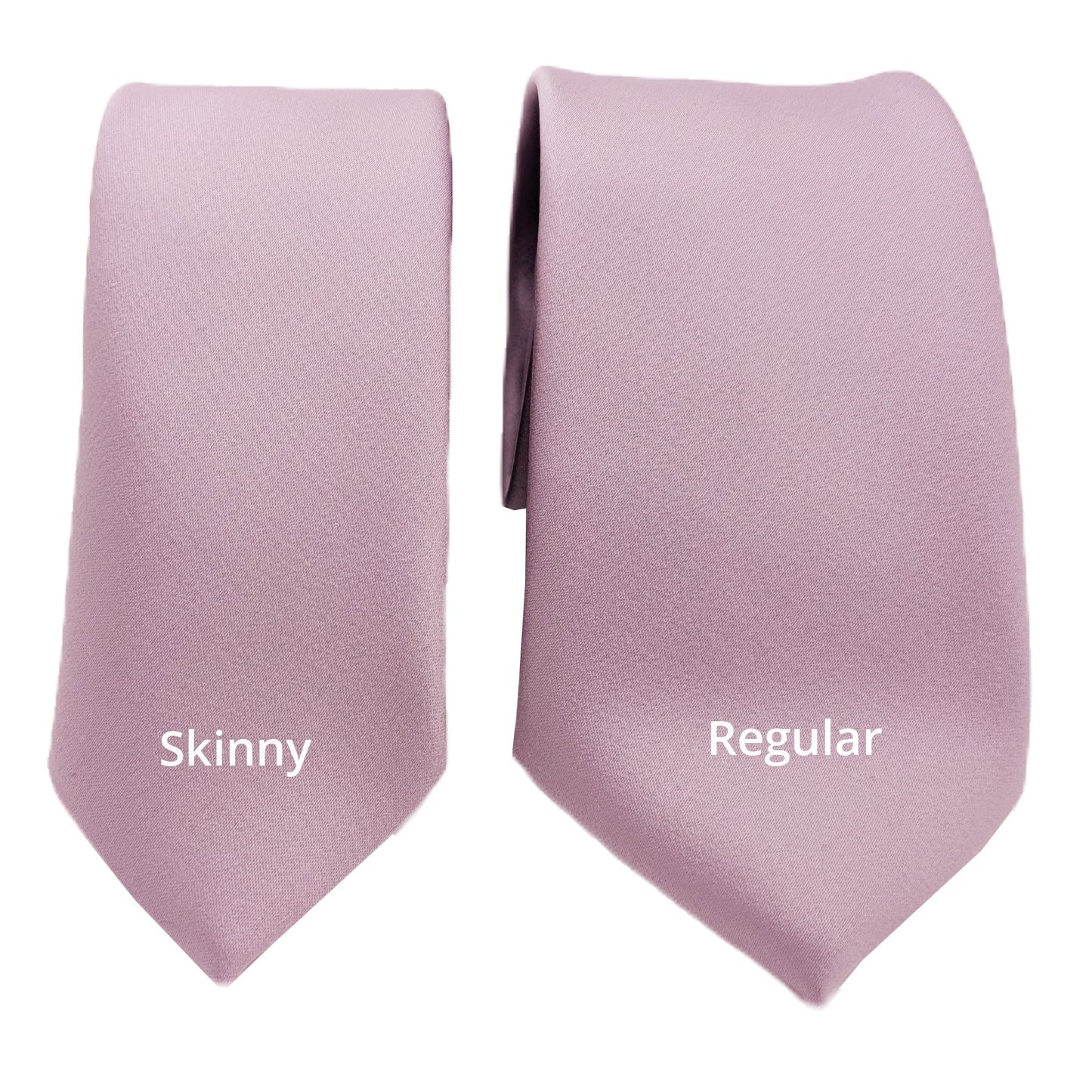 Lavender Frost Wedding Tie - Wedding Tie - Skinny - Add Pocket Square - Save £1.00 - Swagger & Swoon