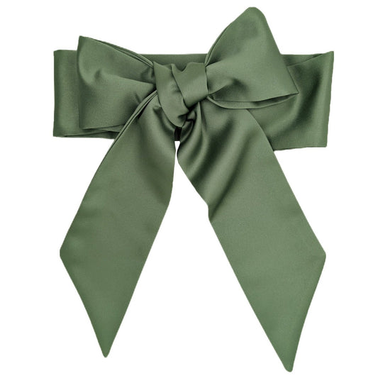 Leaf Green Bridesmaid Sash - Custom - Large Sash (Age 5 - 11) - Swagger & Swoon