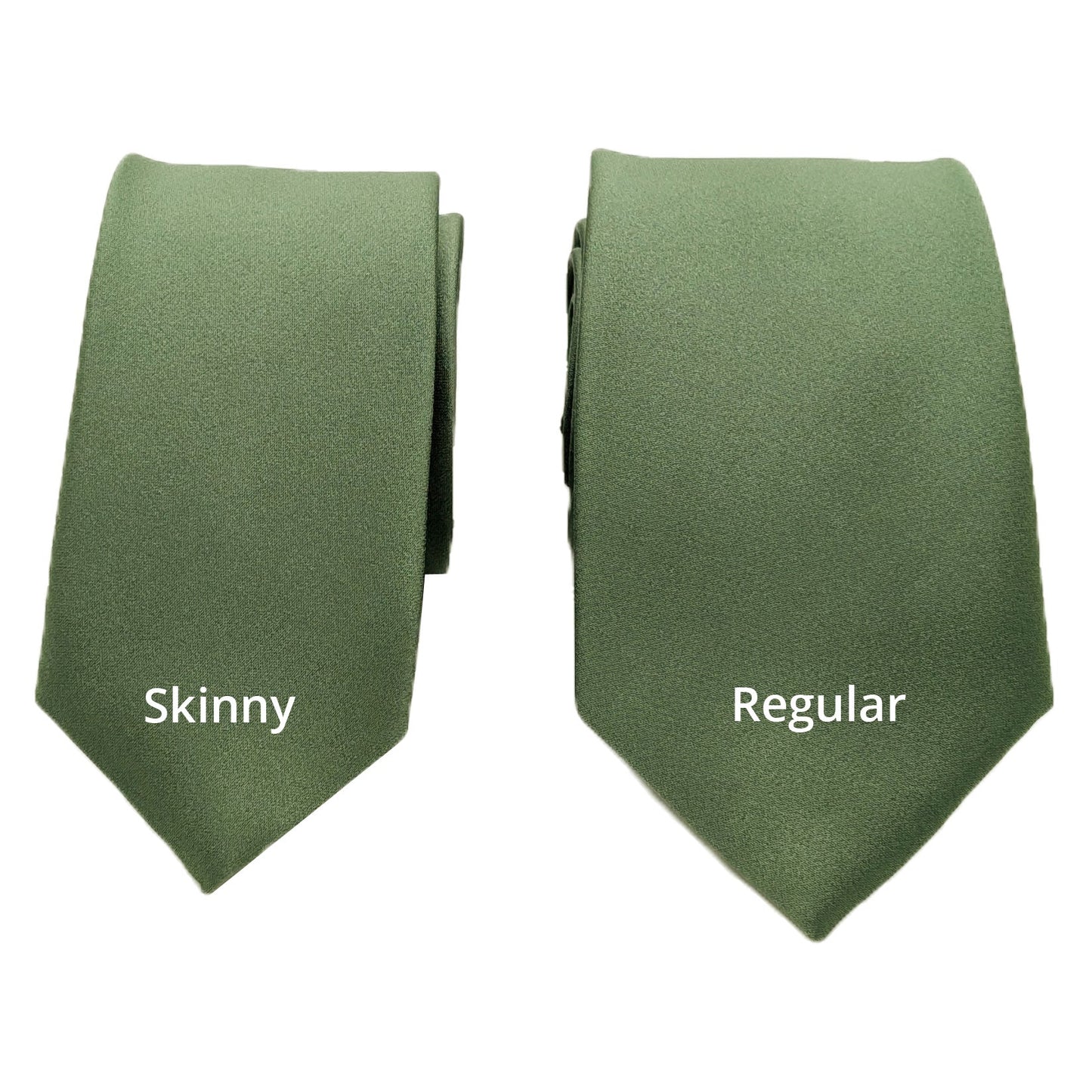 Leaf Green Wedding Tie - Wedding Tie - Skinny - Add Pocket Square - Save £1.00 - Swagger & Swoon