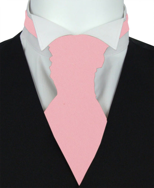 Light Pink Wedding Cravat - Wedding Cravat - Pre - Tied - Cravat Only - Swagger & Swoon