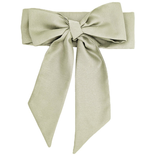 Light Sage Shantung Bridesmaid Sash - Custom - Large Sash (Age 5 - 11) - Swagger & Swoon