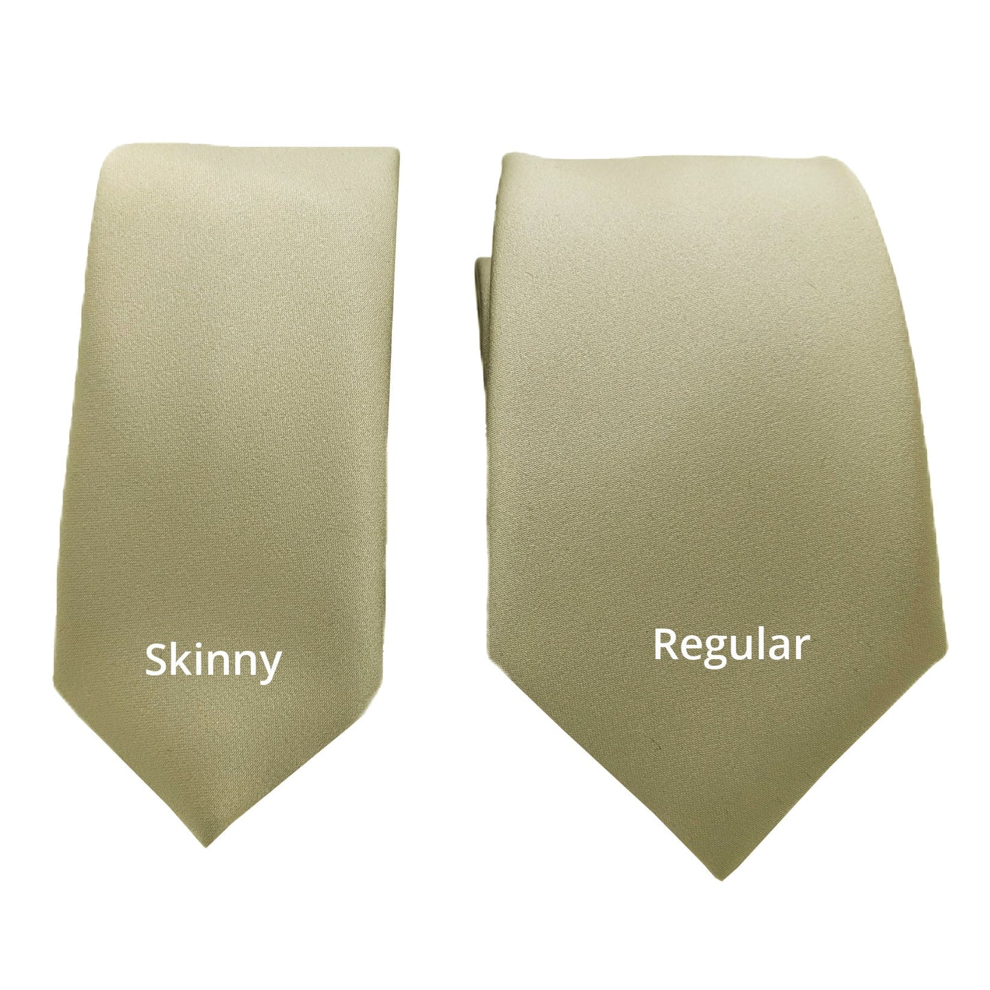 Light Sage Wedding Tie - Wedding Tie - Skinny - Add Pocket Square - Save £1.00 - Swagger & Swoon