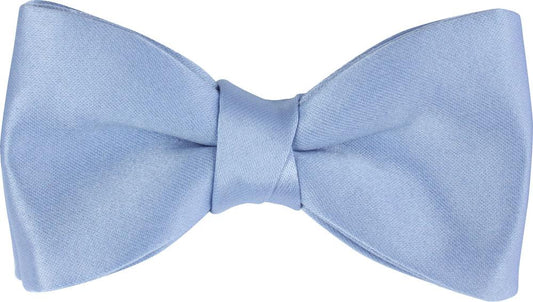 Light Steel Blue Boys Bow Ties - Childrenswear - Neckstrap (Age 5 - 12) - Swagger & Swoon