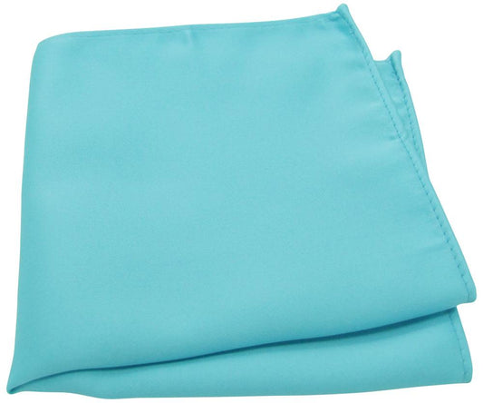 Light Turquoise Pocket Square - Wedding Pocket Square - Swagger & Swoon