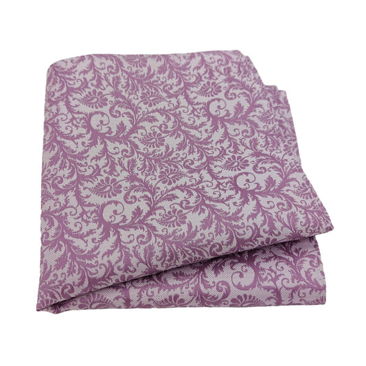 Lilac Venetian Paisley Pocket Square - Wedding Pocket Square - Swagger & Swoon