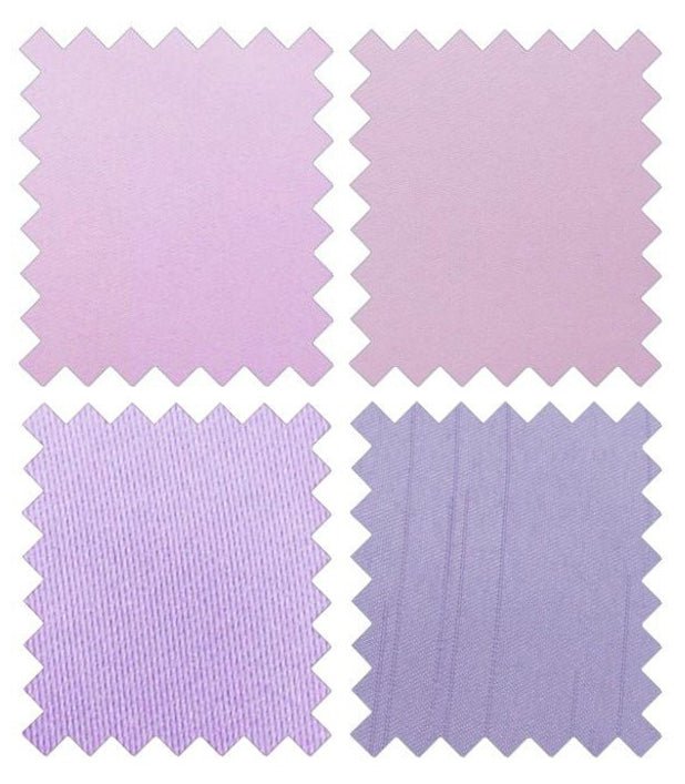 Lilac Wedding Tie Swatch Pack - Swatch - Swagger & Swoon