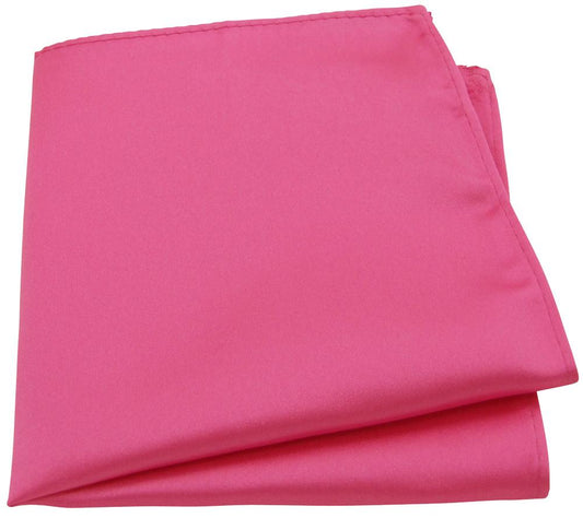 Lipstick Pink Pocket Square - Wedding Pocket Square - Swagger & Swoon