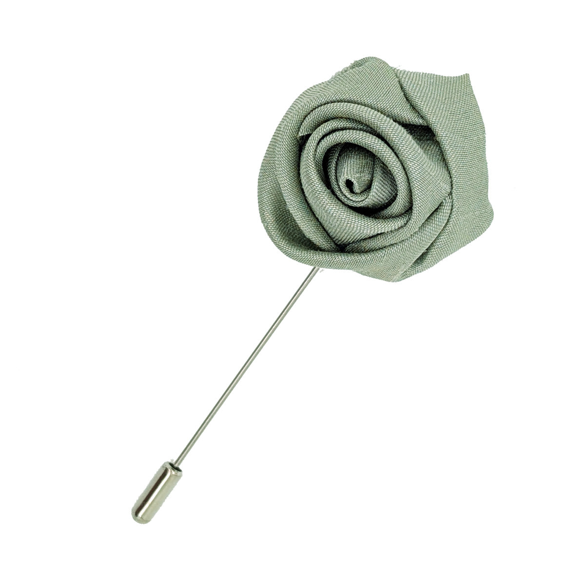 Seagrass Shantung Lapel Pin