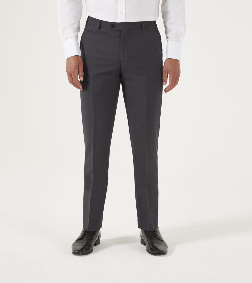 Madrid Charcoal Trousers - Trousers - 28R - Swagger & Swoon