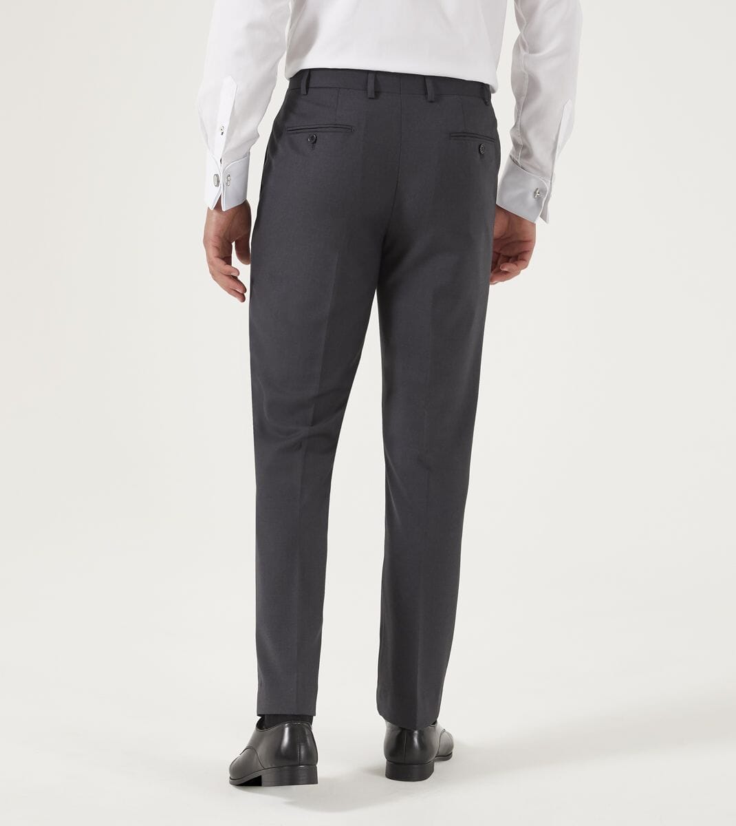 Madrid Charcoal Trousers - Trousers - 28R - Swagger & Swoon