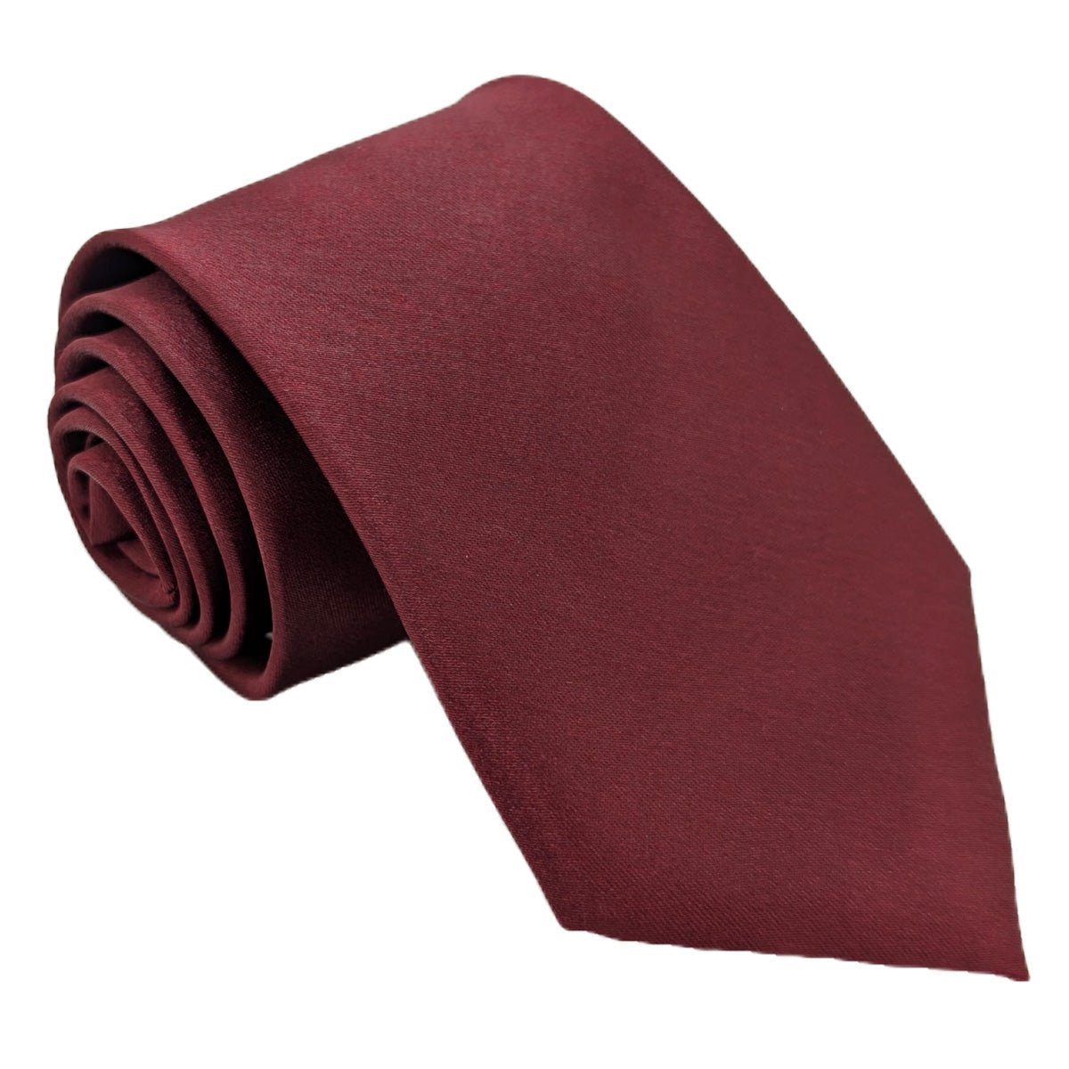 Mahogany Wedding Tie - Wedding Tie - Regular (approx. 8.5cm) - Tie Only - Swagger & Swoon