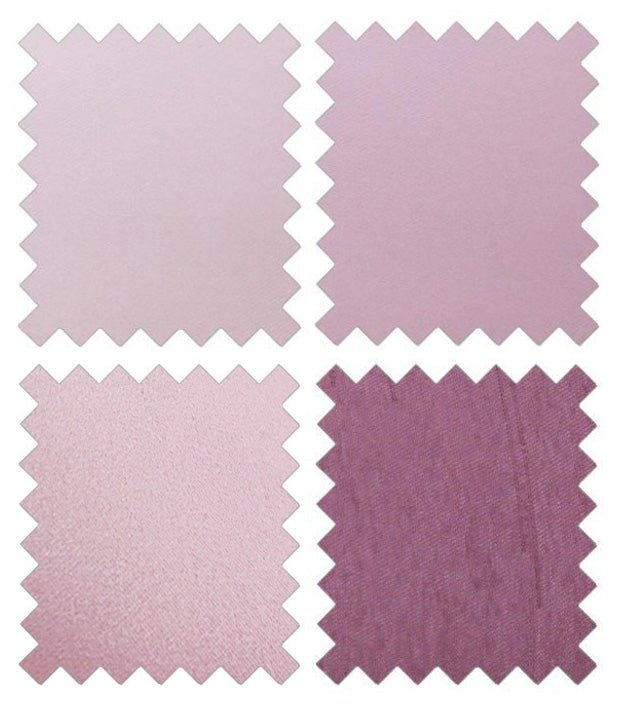 Mauve Wedding Tie Swatch Pack - Swatch - Swagger & Swoon