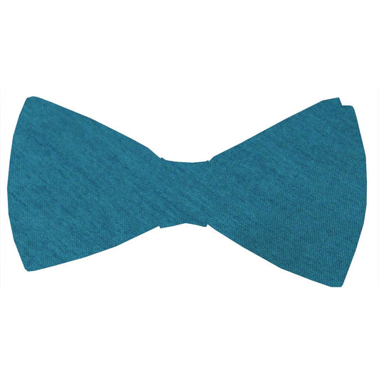 Mermaid Shantung Bow Tie - Wedding Bow Tie - Pre - Tied - Bow Tie Only - Swagger & Swoon