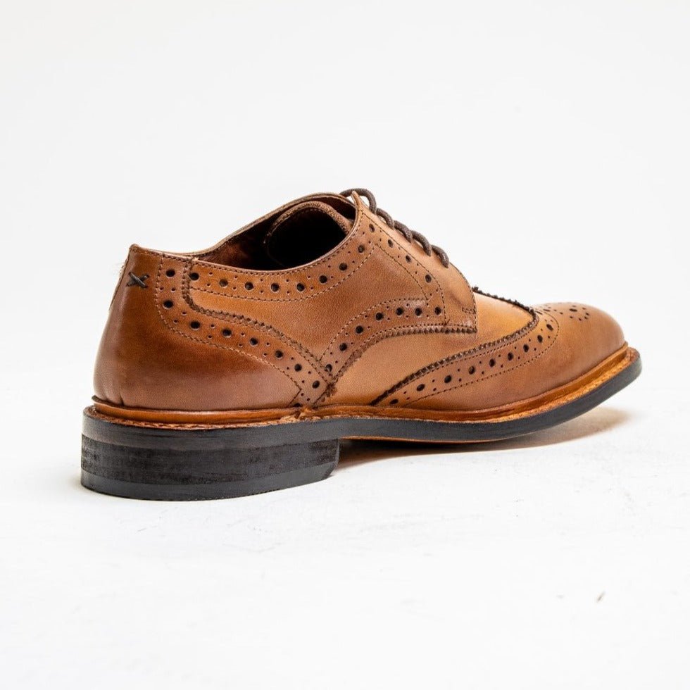 Merton Tan Shoes - Shoes - 7 - Swagger & Swoon