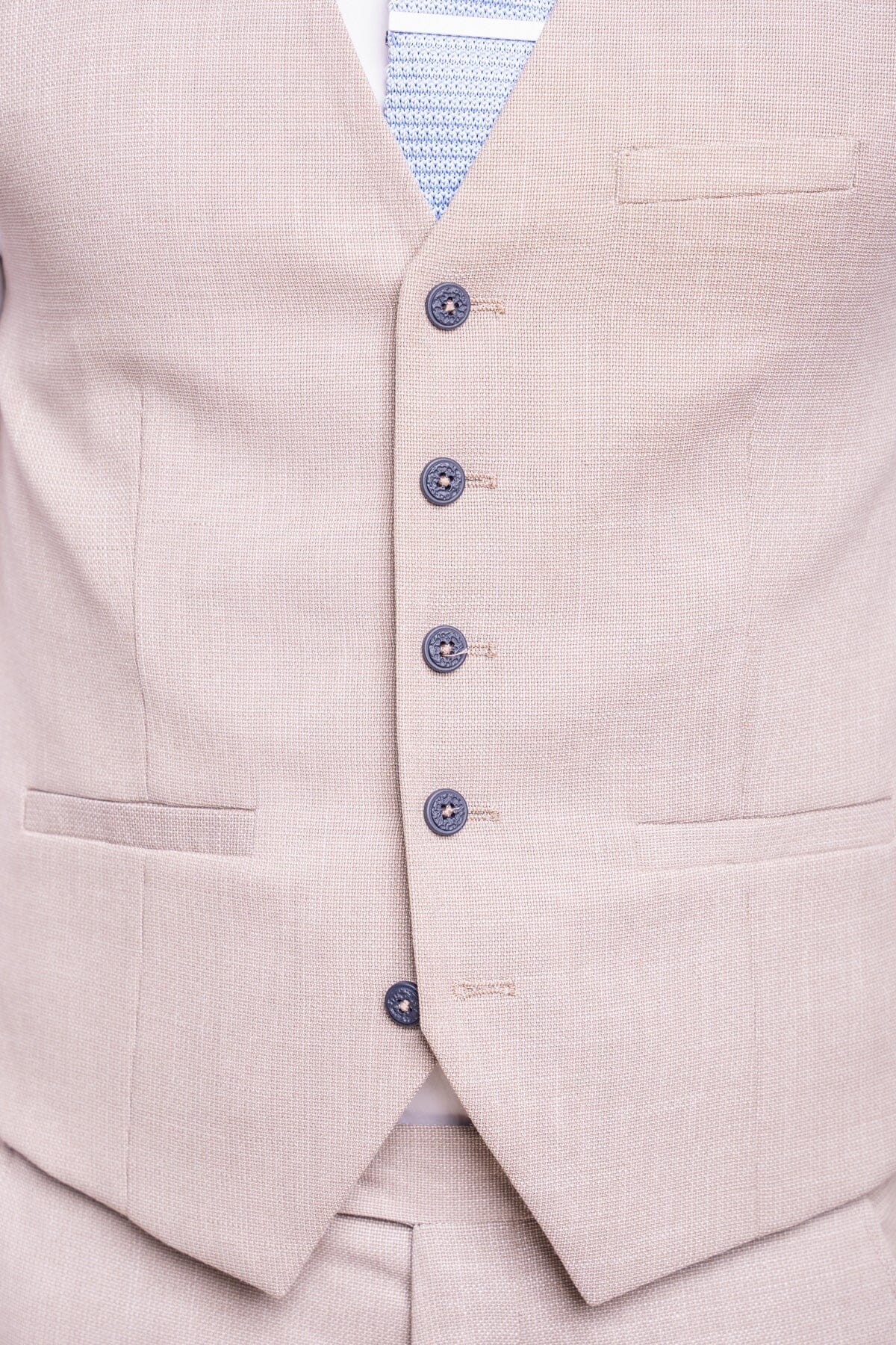 Miami Beige Waistcoat - Waistcoats - 