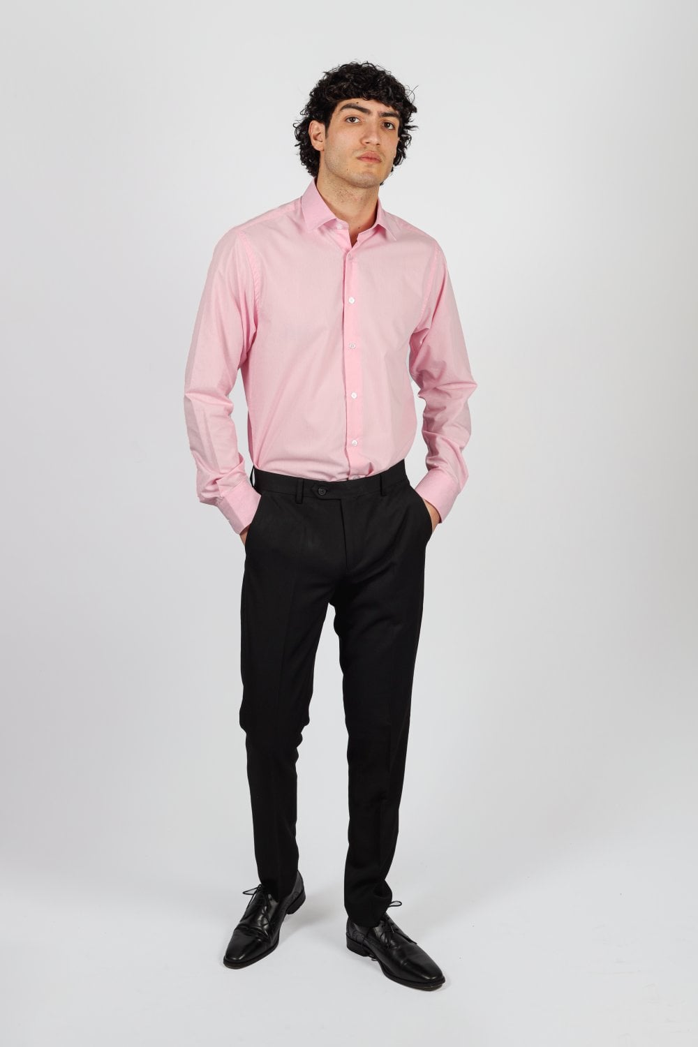 Miatti Pink Long Sleeve Shirt - OOS 31/7/23 - Shirts - - THREADPEPPER