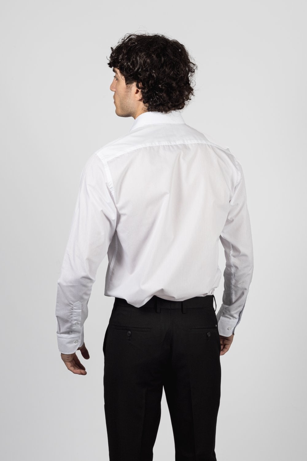 Miatti White Long Sleeve Shirt - OOS 28/7/23 - Shirts - - THREADPEPPER