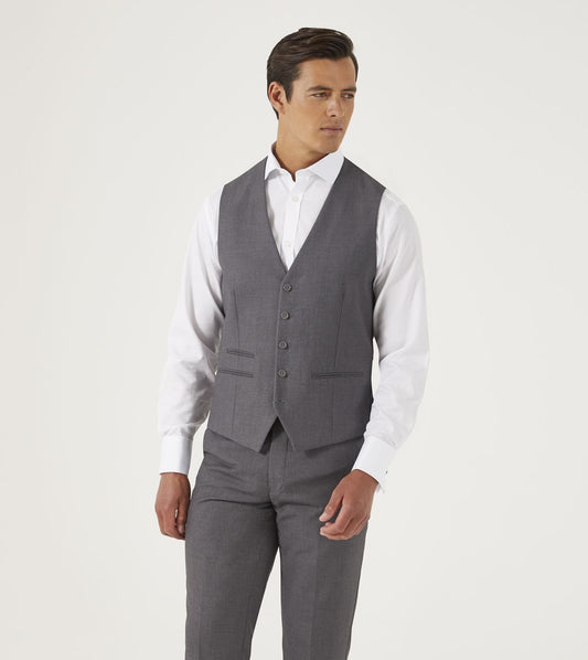 Madrid Grey Waistcoat