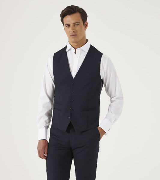 Madrid Navy Waistcoat