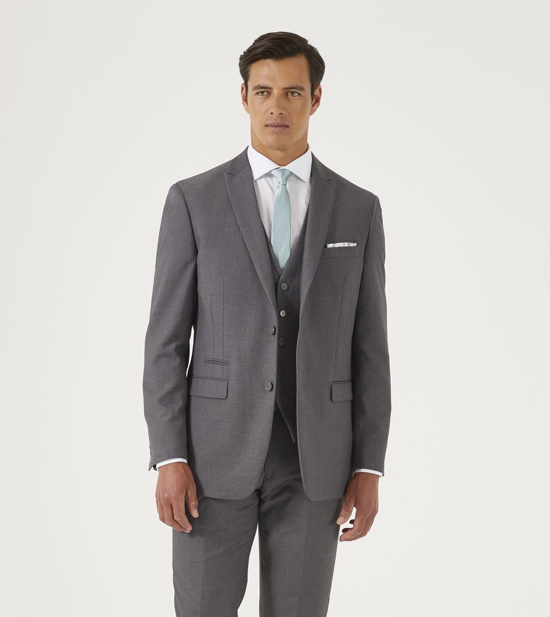 Madrid Grey 3 Piece Suit