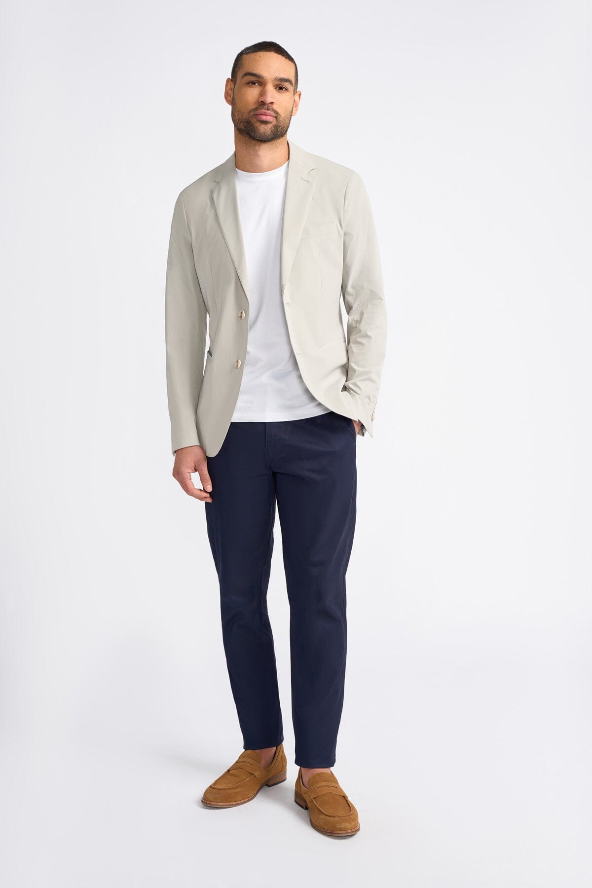 Oslo Stone Blazer - Blazers & Jackets - 