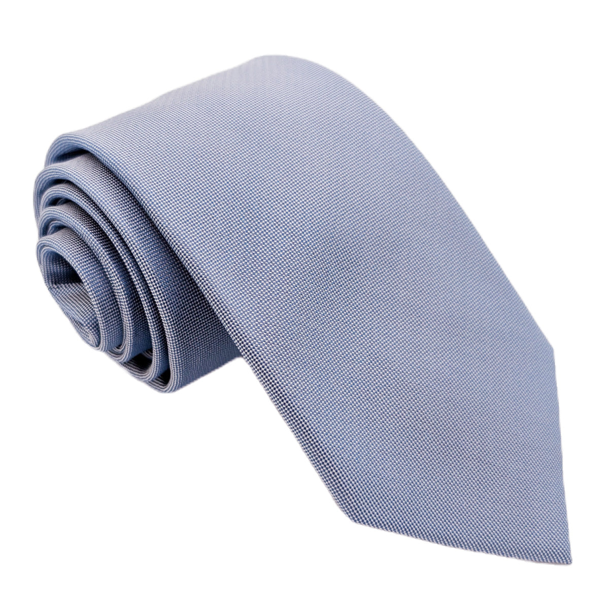 Blue Silk Wedding Tie