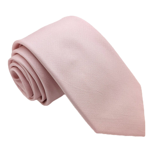 Pink Silk Wedding Tie