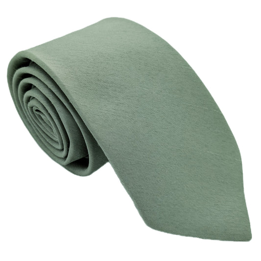 Seagrass Shantung Wedding Tie