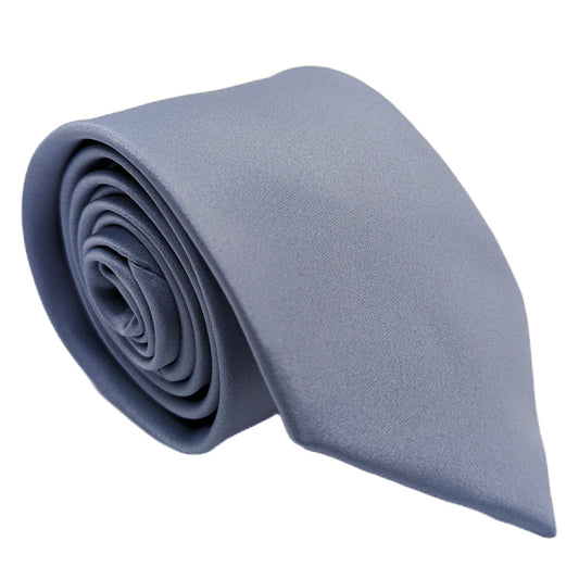 Smokey Blue Wedding Tie