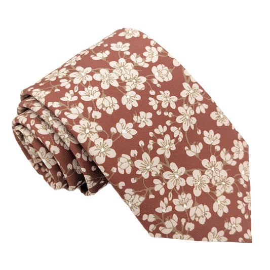 Russet Blossom Wedding Tie