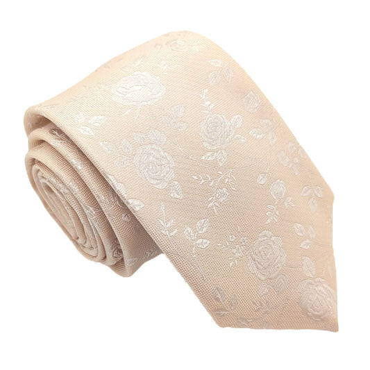 Gold Rose Petals Wedding Tie