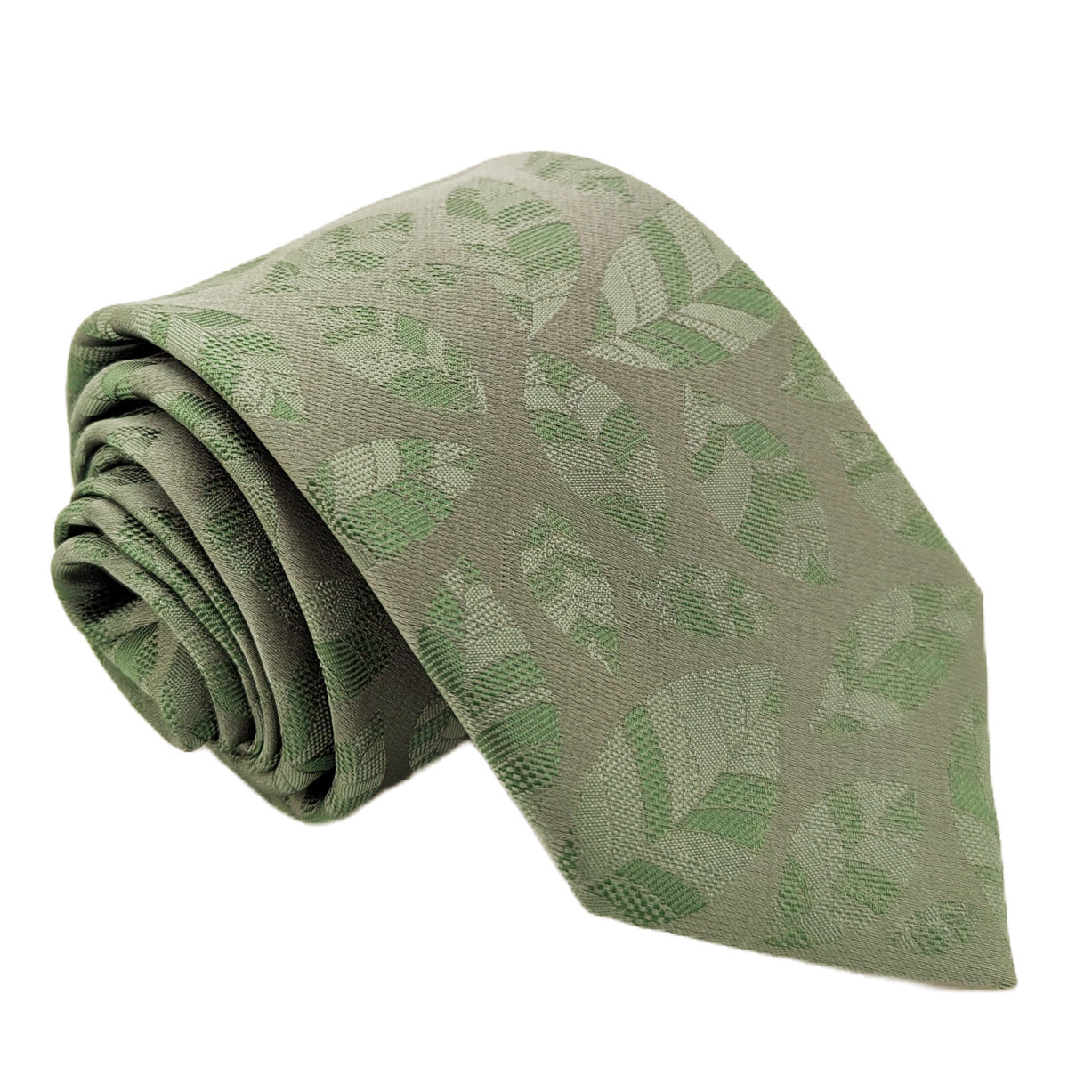 Leafy Sage Wedding Tie