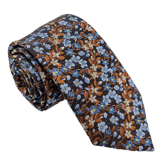 Blue Hedgerow Wedding Tie