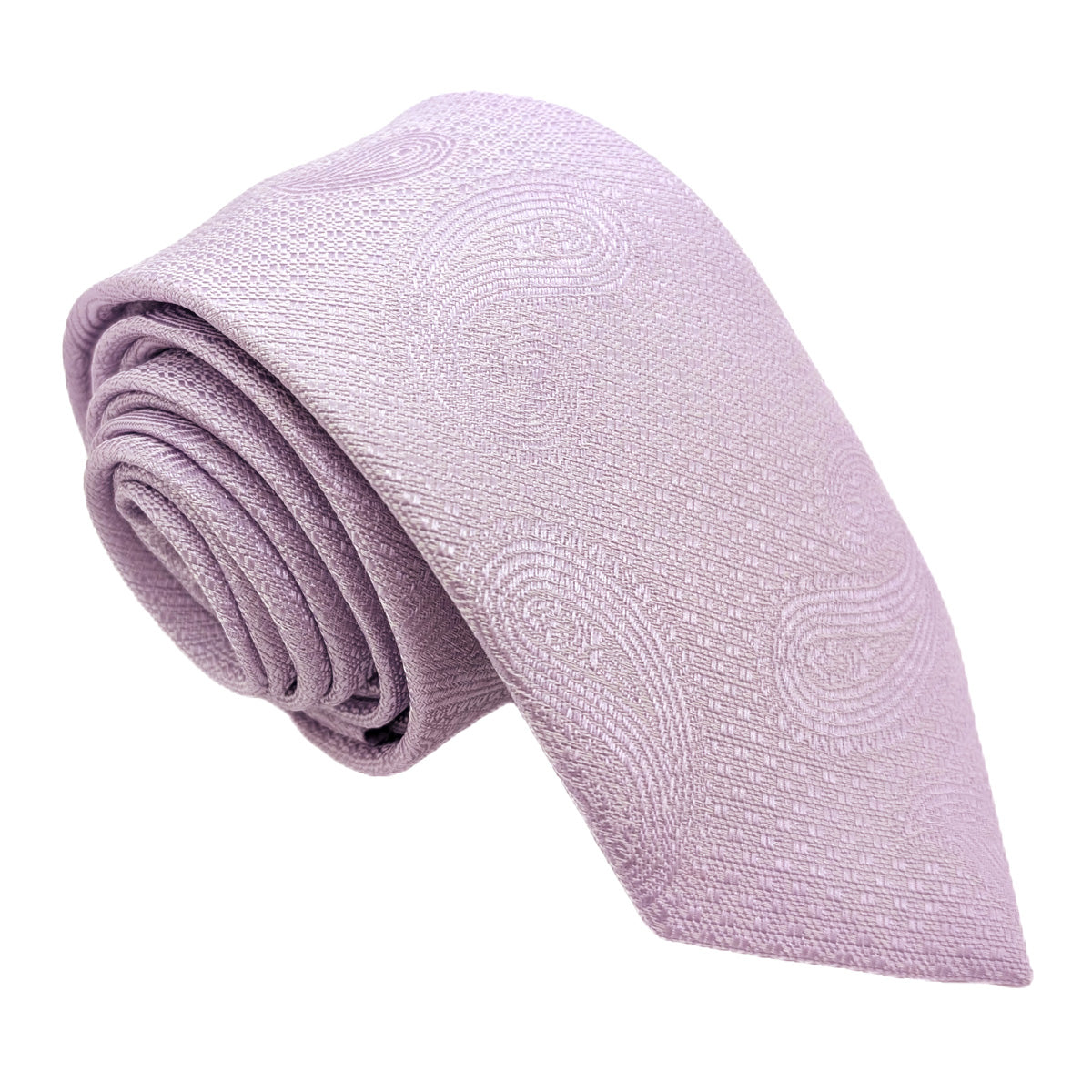 Pale Lilac Paisley Wedding Swatch