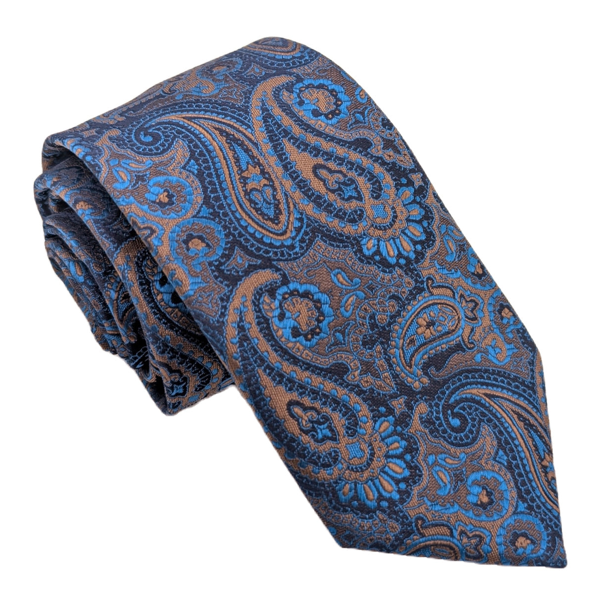 Royal Blue Antique Paisley Wedding Swatch