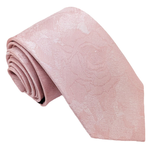 Vintage Roses Silk Wedding Tie