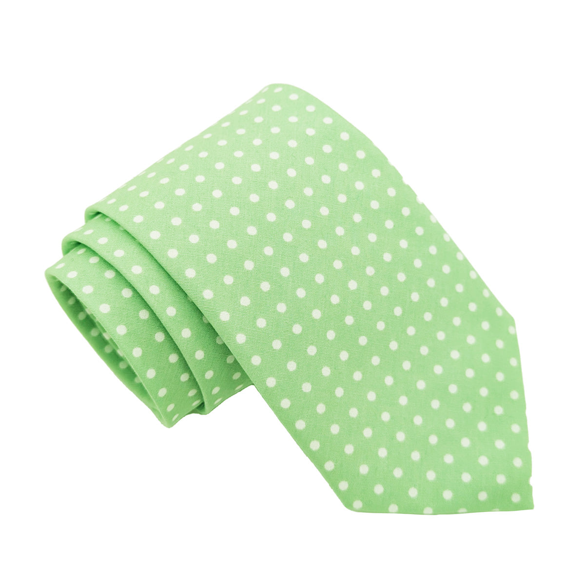 Pistachio Spot Wedding Tie