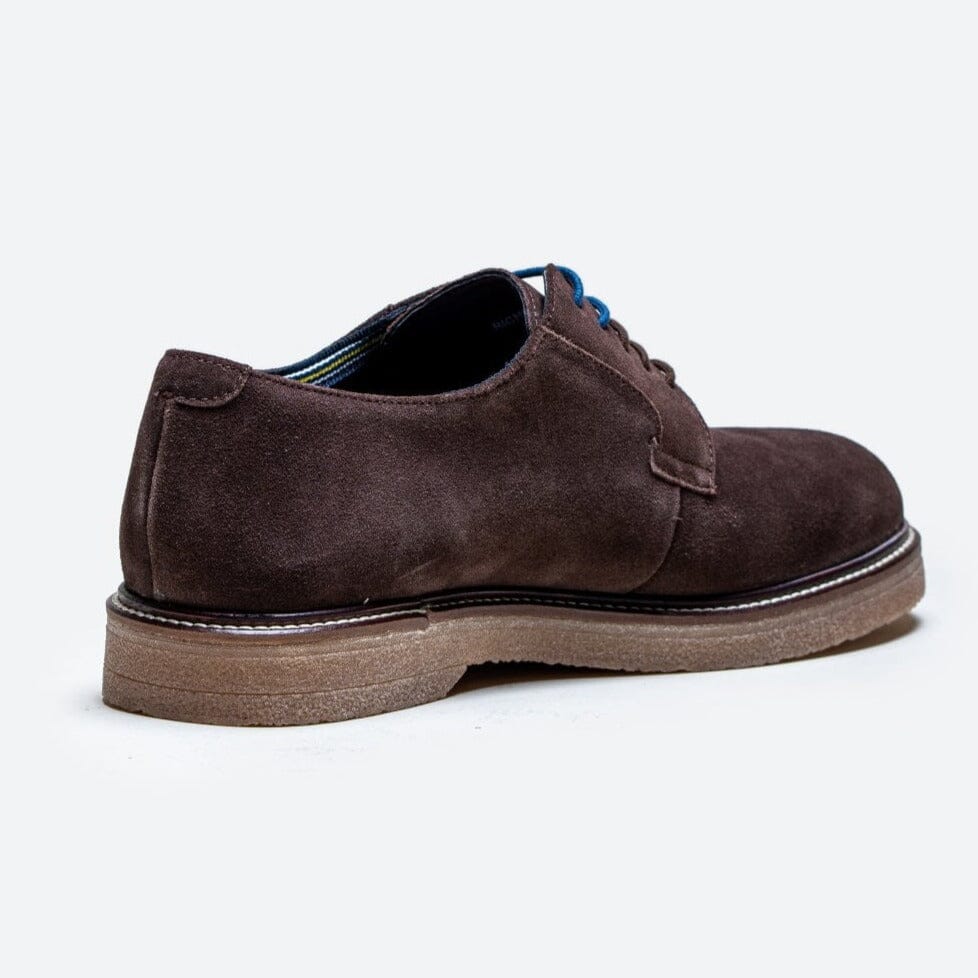 Richmond Brown Suede Shoes - Shoes - - THREADPEPPER