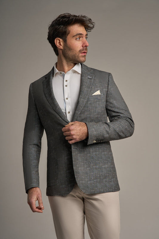 Riva Half-Lined Linen Blazer - Blazers & Jackets - 