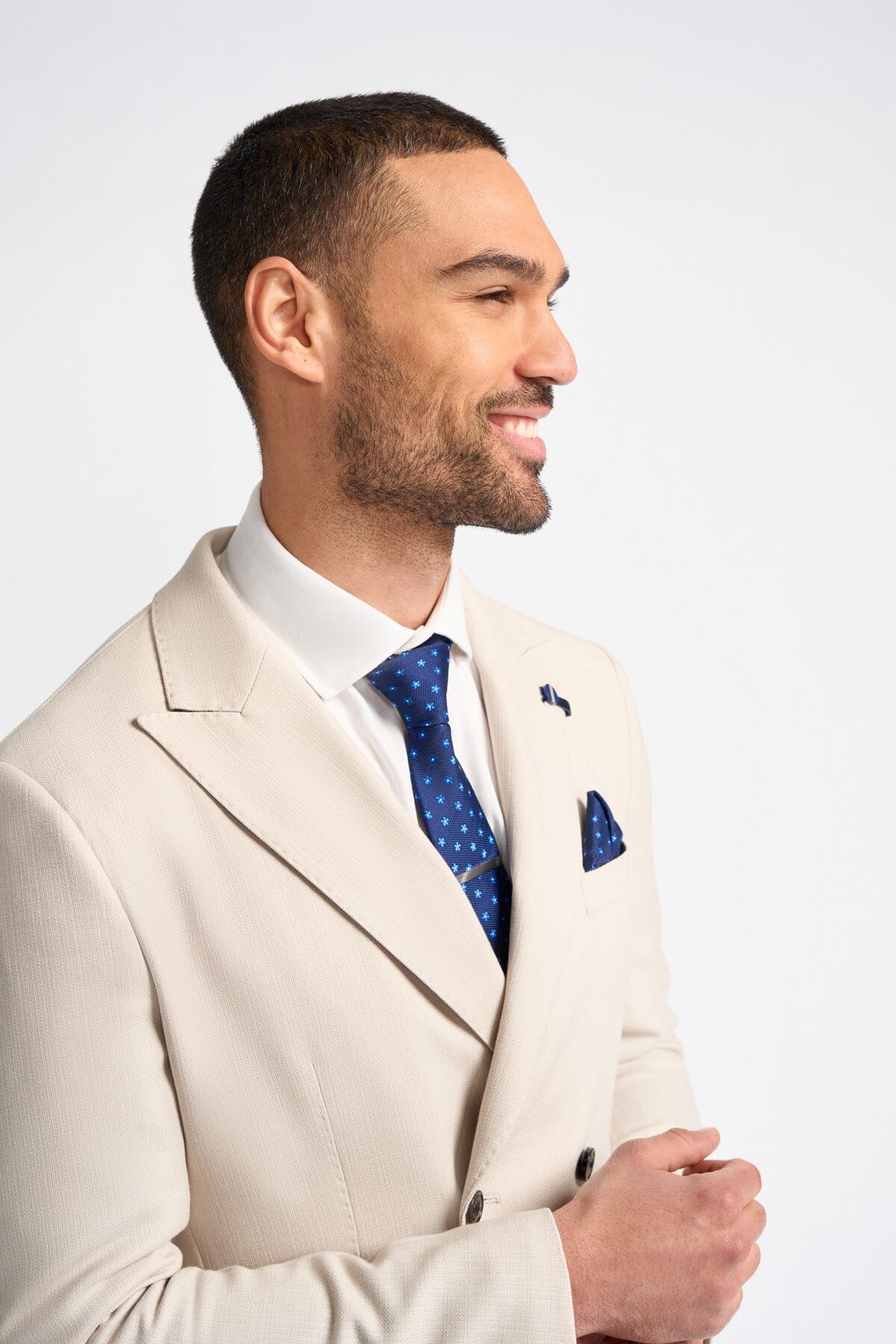 Romeo Beige Blazer - Blazers & Jackets - 