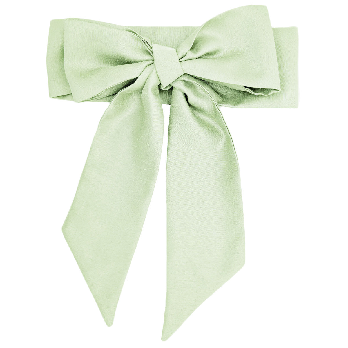 Water Mint Shantung Bridesmaid Sash