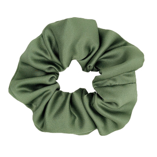 Leaf Green Wedding Scrunchie