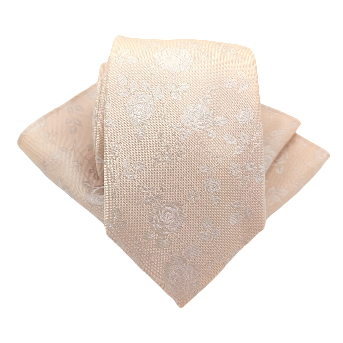 Gold Rose Petals Wedding Tie