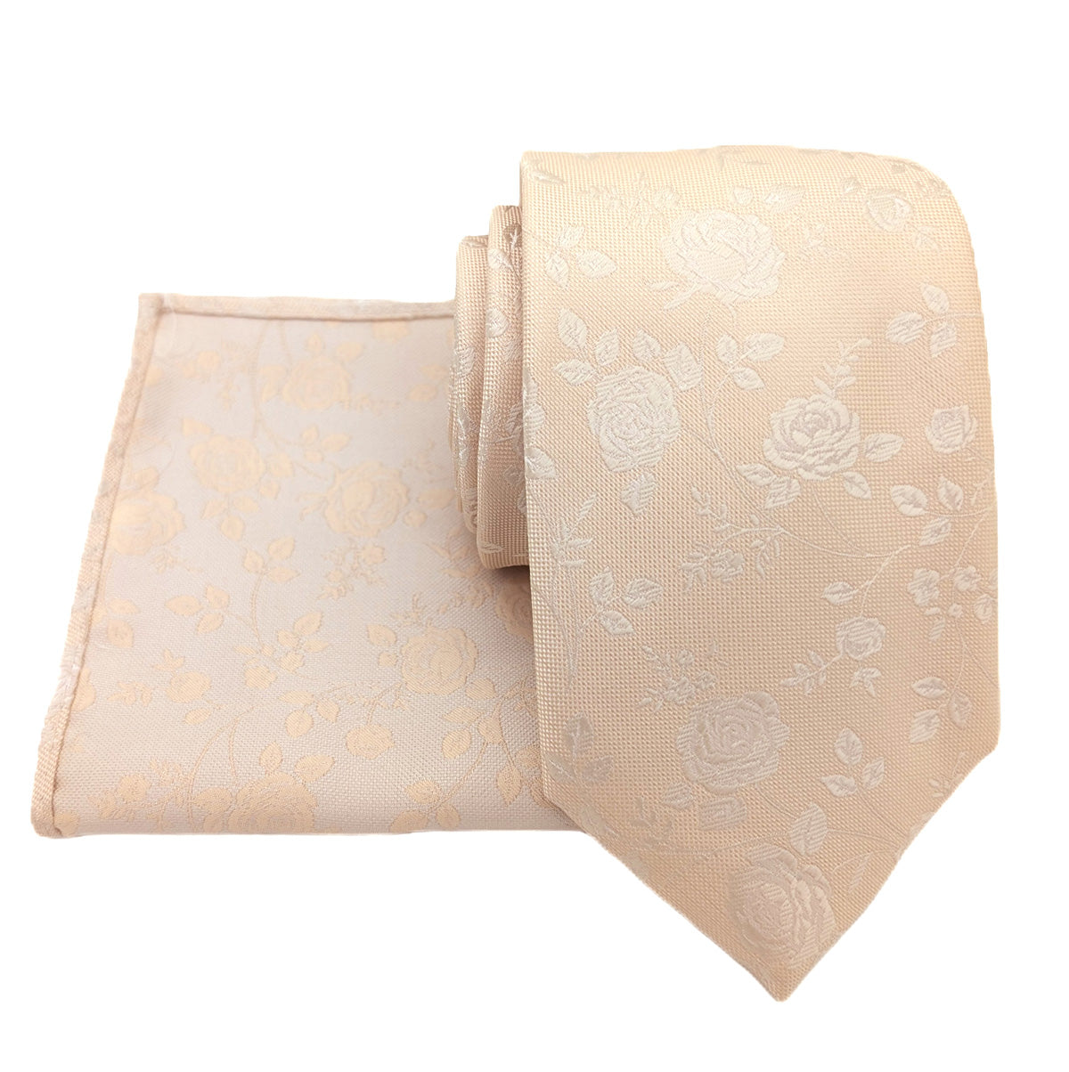 Gold Rose Petals Wedding Tie