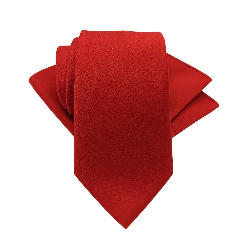 Red Pocket Square