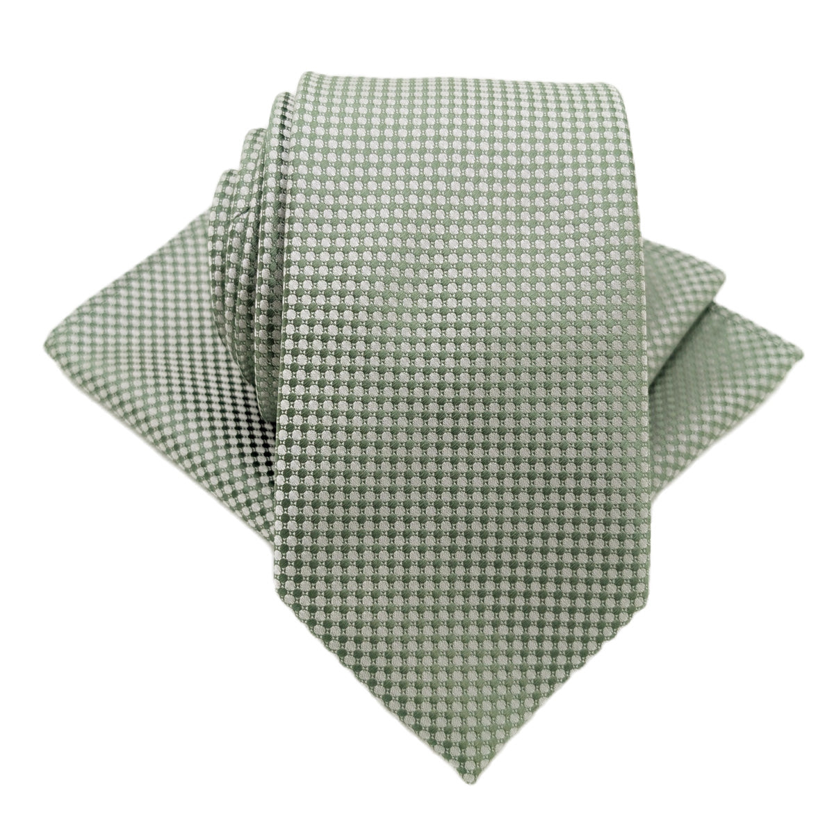 Sage Patterned Wedding Tie