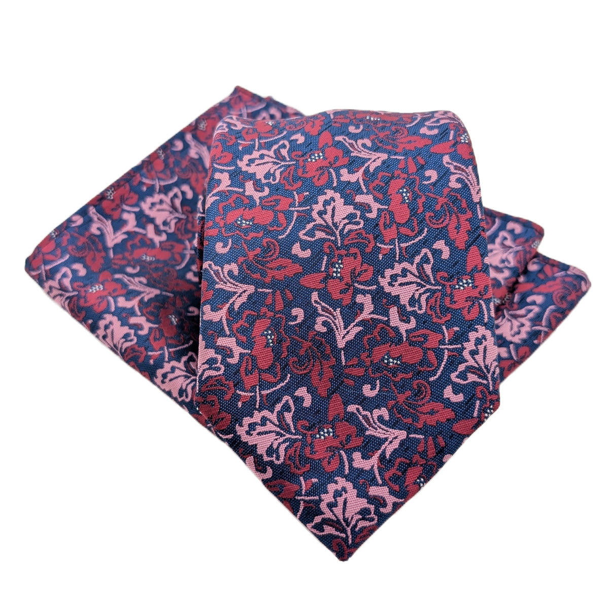 Berry Leaves Pocket Square