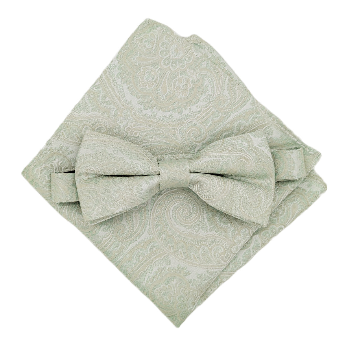 Willow Paisley Silk Bow Tie