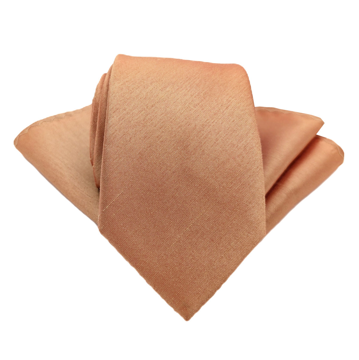 Molten Gold Shantung Pocket Square